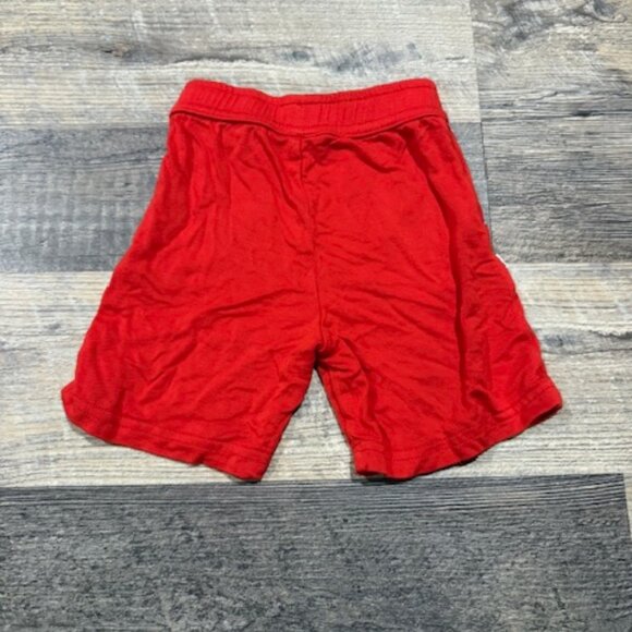 Little Sleepies Signature Red Shorts 6-12 Months - Picture 2 of 4